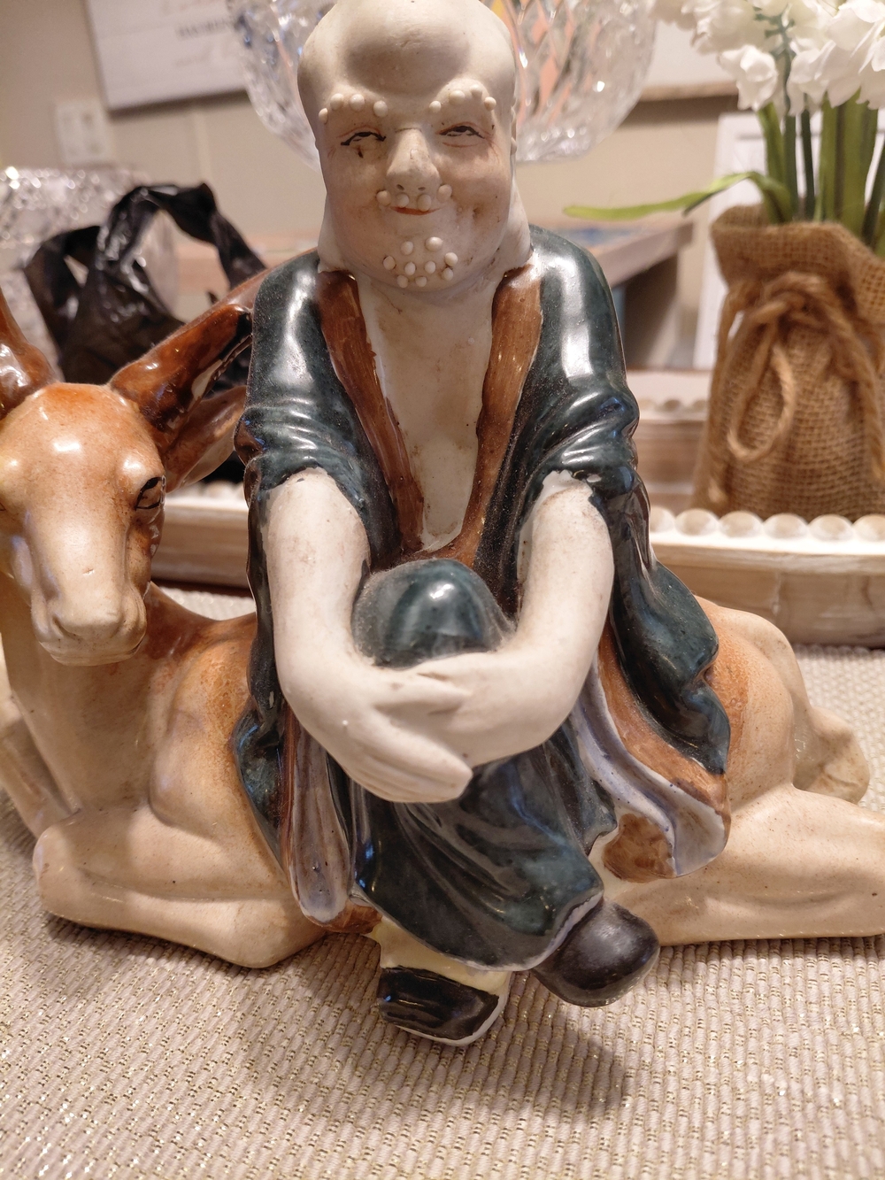 Vintage Ceramic Figurine 1960s by Kinder Harris.